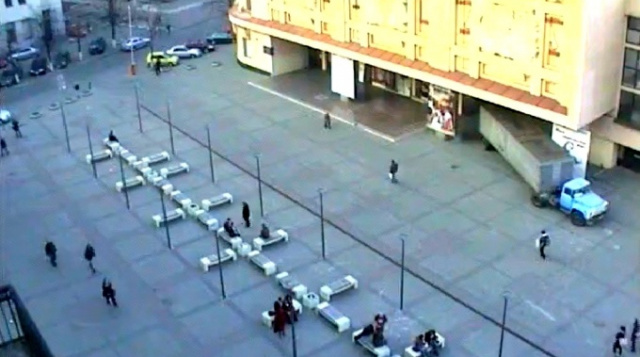 Webcam en el bulevar del teatro de Dnepropetrovsk
