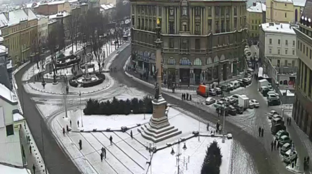 Webcam de Mickiewicz Square Lviv en línea