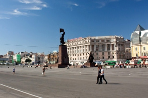 Vladivostok central square webcam en línea