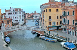 Puente Ponte delle Goulier. Webcams en Venecia en línea