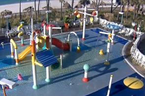 Parque acuático para niños resort Holiday Inn Resort webcam en línea