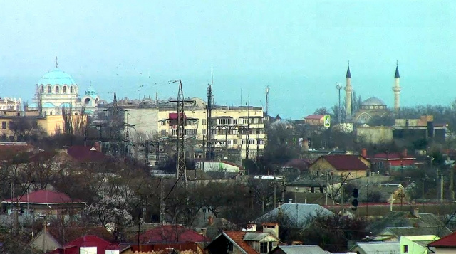 Chapaev St. Webcam de Evpatoria en línea