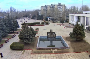 Plaza en frente de la cámara web "Korabelov" de la Casa de la Cultura en línea