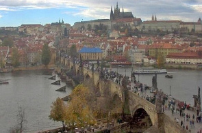 Webcam de Charles bridge en línea. Praga en tiempo real