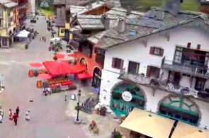 Pueblo de Arc 1950. Webcams en línea de Les Arcs