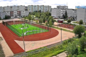 Estadio del gimnasio №1. Cámaras web Polyarnye Zori