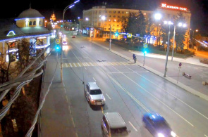 Catedral de la calle. Webcams Ryazan en línea
