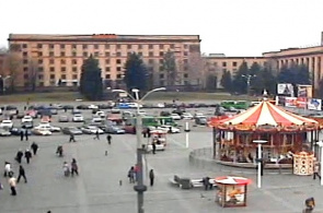 Dnepropetrovsk. Webcam de European Square en línea