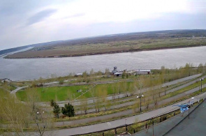 Río tom. Webcams Tomsk en línea