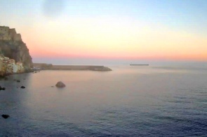 Vista del pueblo pesquero de Kianalea. Webcams Reggio Calabria
