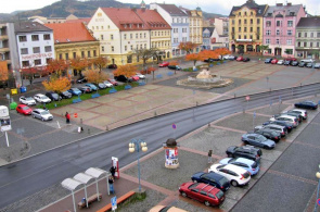 Plaza Masaryk (Masarykovo namesti). Webcams Decin en línea