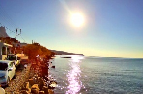 Playa de Castries. Webcams en línea en Heraclión