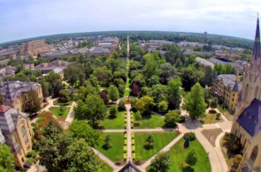 Universidad de Notre Dame. Webcams de South Bend en línea