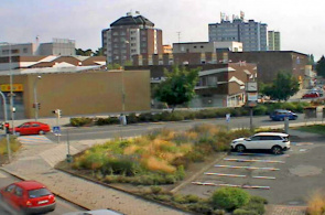Calle Bezdekovska. Webcams Strakonice en línea