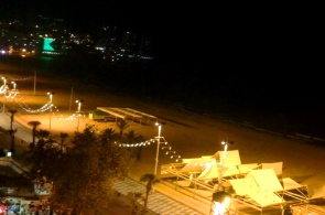 Vista de la playa en la localidad de veraneo de la Costa Blanca. Cámaras web Valencia
