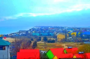 Vista de Feodotova Spit. Cámaras web Kirillovka