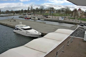 Puerto de Borgholm. Suecia webcam olayn