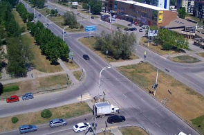 Avenida Kurchatov. Webcams Volgodonsk en línea