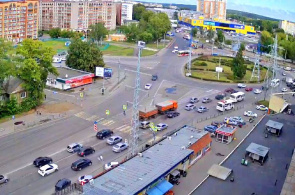 Plaza de transporte. Cámaras web Tomsk en línea