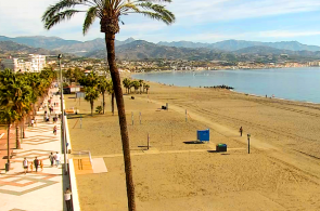 Terraplén. Webcams en vivo Torre del Mar en línea