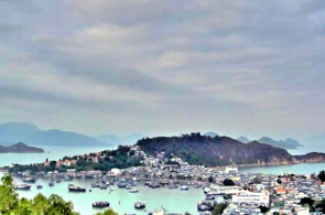 Isla Cheng Chau. Webcams de Hong Kong en línea