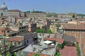 Panorama de la ciudad. Webcam de Rome en línea