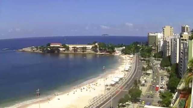 Webcam de Copacabana Fort en línea
