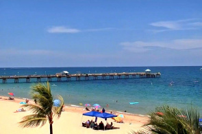 Playa de Fort Lauderdale. Webcams Fort Lauderdale en línea