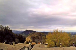 Livergnano, vista panorámica del Monte Adone. Cámaras web de Bolonia