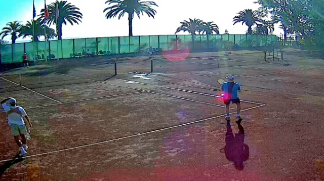 Cancha de tenis Pensiones "Colchis" Old Gagra webcam en línea