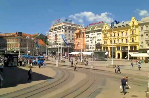Josip Jelacic Ban Square Webcam en línea