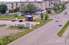 Encrucijada de la Victoria y Pushkin. Webcams de Kámensk-Uralsky
