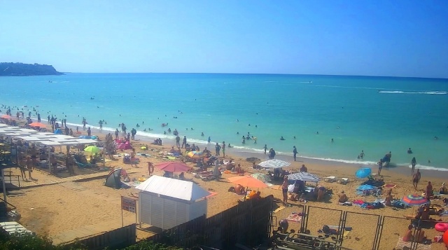 Playa de Uchkuevka. Webcam # 2