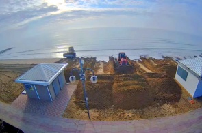 Playa central. Jesolo cámaras web en línea