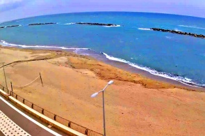 Playa Torre Melissa. Webcams Crotona