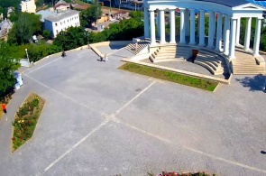 Columnata del Palacio Vorontsov. Cámaras web de Odessa en línea