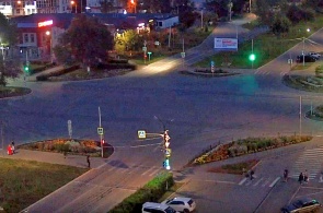 La intersección de las calles Timiryazev y Abakanskaya. Webcams en Minusinsk