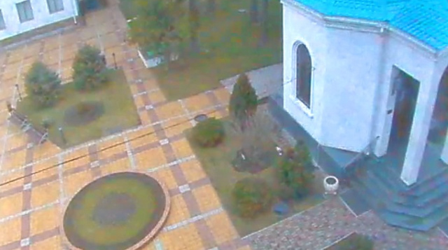 Sanatorio "Blue Wave" webcam en línea. Vista de la capilla