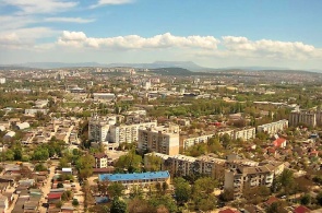 La plataforma de observación en la calle del mariscal Shchukov. Simferopol webcams en línea