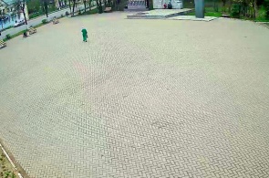 Plaza Lenin. Llama eterna. Cámaras web de Kolchugino en línea