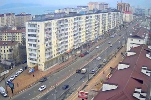 Vista de la Avenida Lenin. Cámaras web Novorossiysk