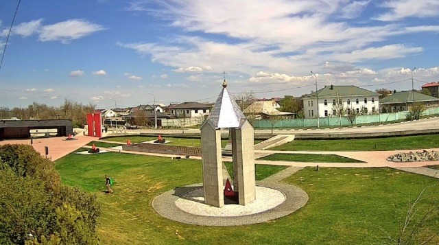 Campo de concentración rojo conmemorativo. Webcams Simferopol en línea