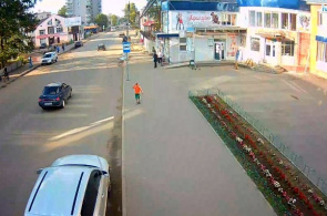 Webcam de Kazan Avenue en línea. Intersección con st. Karl Marx