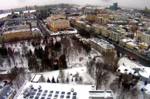 Lenin Garden. Webcams de Kazan en línea