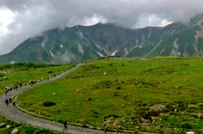 Monte Tateyama. Cámaras web de Tokio en línea