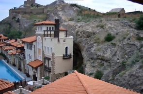 Webcam de Soldaya Grand Hotel & Resort - vista de la fortaleza genovesa
