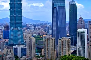 Distrito de Xinyi. Webcams de Taipéi en línea