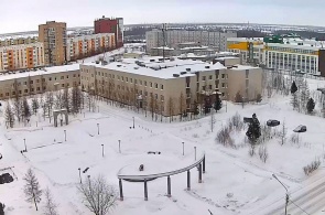 Plaza Orudzhev. Webcams de Nuevo Urengoy