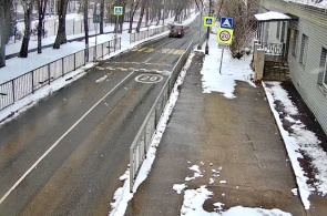 Calle Parkovaya. Cámaras web de Yakhroma en línea