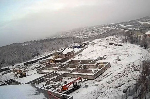 Construcción de jardín de infantes en Severomorsk webcam en línea